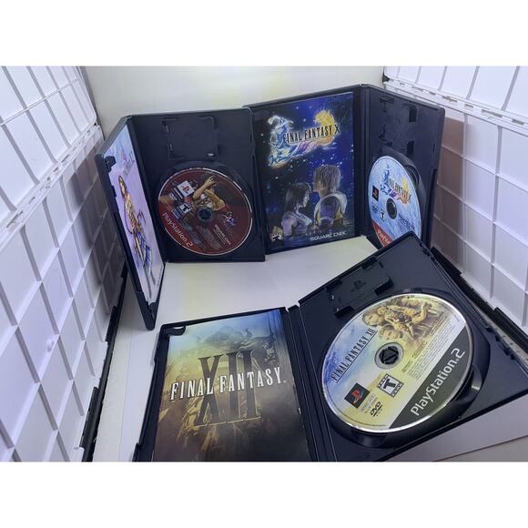 Sony PlayStation 2 PS2 CIB COMPLETE Final Fantasy X X-2 XII 10 12 BUNDLE LOT - Picture 5 of 5